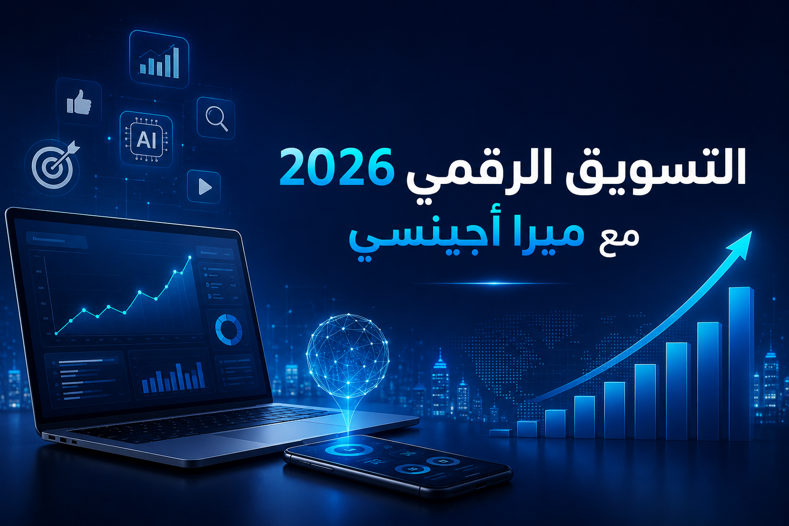 التسويق الرقمي 2026 مع ميرا أجينسي